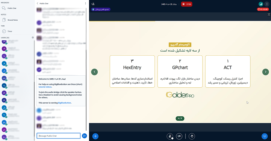 ارائه ابزارها در وبینار - بخش اول